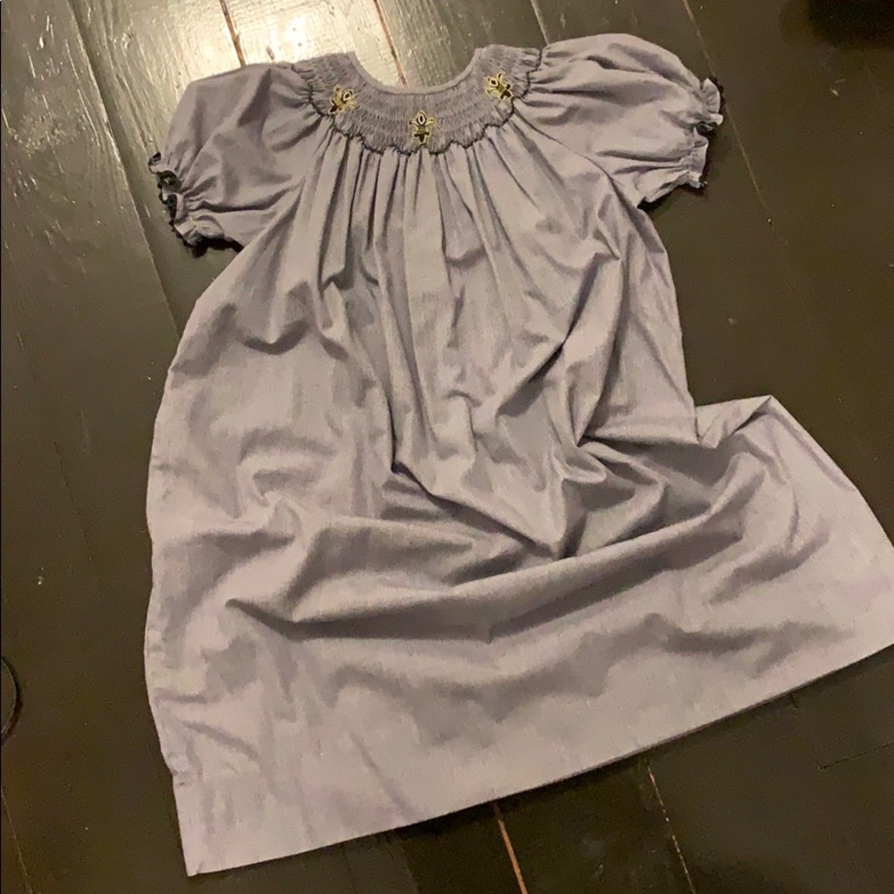 Smocked Saints Dress